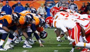 Nov 17, 2013; Denver, CO, USA; The Denver Broncos line up against the Kansas City Chiefs at Sports Authority Field at Mile High. Credit: Isaiah J. Downing-USA TODAY Sports
