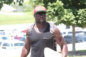 July 23, 2014; St. Joseph, MO; Chiefs outside linebacker Tamba Hali reports for training camp. Credit: Matt Derrick, ChiefsSpin.com.