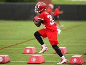 June 17, 2014; Kansas City, MO; Chiefs running back Joe McKnight during Day One of minicamp. Photo used with permission by Chiefs PR. Credit: KCChiefs.com. 