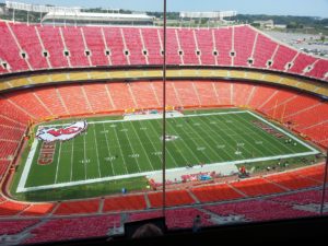 Aug. 28, 2015; Kansas City, MO; General view off the field before the Titans and Chiefs preseason game. (Credit: Teope)