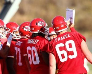 December 2015; Kansas City, MO; Chiefs offensive lineman Jarrod Pughsley (60) during practice at the team's training facility. Photo used with permission from Chiefs PR. (Credit: KCChiefs.com)