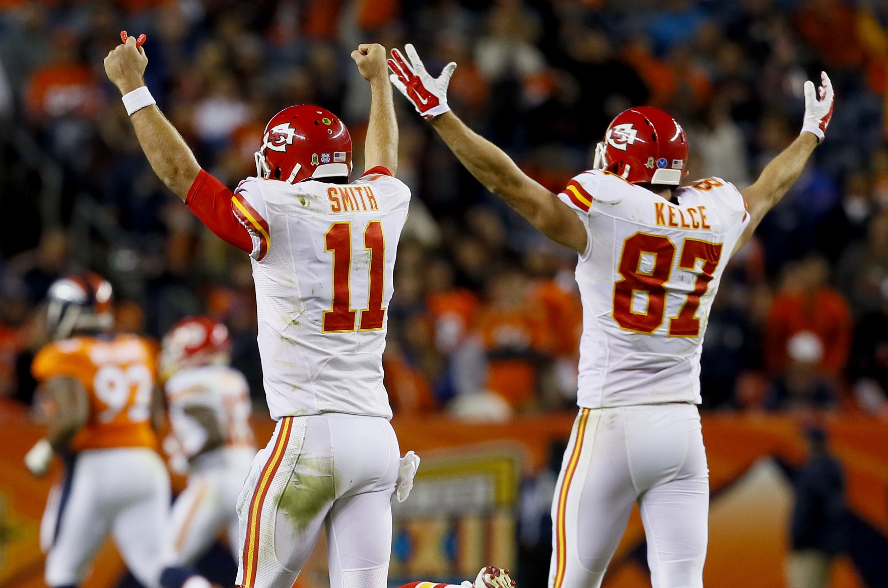 Image result for travis kelce alex smith