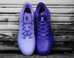 Kansas City Chiefs safety Eric Berry will wear cleats supporting awareness for Hodgkin’s lymphoma during the NFL's "My Cause My Cleats" campaign during the game against the Atlanta Falcons Dec. 4. (Photo courtesy NFL.com)