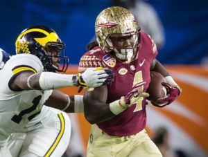 Florida State running back Dalvin Cook stands among the leading NFL draft prospects remaining on the board heading into the second round of the 2017 NFL draft.